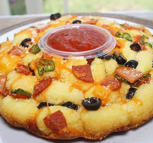 Pan keto de pizza - Joha Living