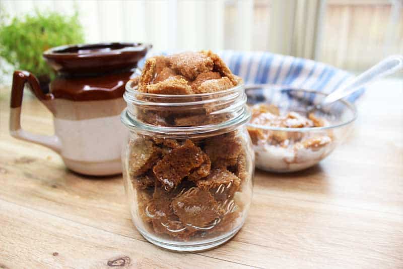 cereal keto de canela